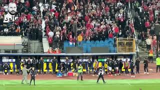 شاهد جنون حسين الشحات بهدف فوز الاهلي بكأس مصر وما فعله كولر وعبدالحفيظ بعد هدف فتحي ورد فعل الدكة