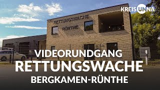 Videorundgang durch die neue Rettungswache in Bergkamen-Rünthe