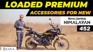 New Royal Enfield Himalayan 452 Accessories | Zana motorcycles