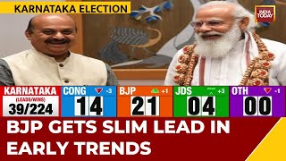 Early Trends Start To Trickle In From Karnataka | Bommai Confident To Win | Karnataka Elections 2023