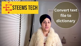 Convert a Text File to Dictionary