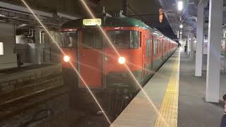 2019年12月7日 しなの鉄道 115系(S3編成) 長野駅発車！ 警笛有り！