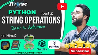 Master Python String Methods (in Hindi) | For Absolute Beginners!