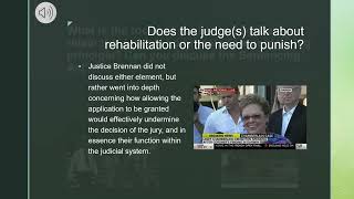 LAW10024 Assignment 2a Case Study Presentation - Chamberlain vs The Queen