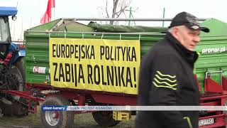 LUBIN. PROTEST ROLNIKÓW