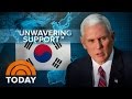 VP Mike Pence Heads To South Korea To Offer ‘Unwavering Support’ | TODAY