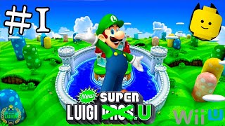 NEW SUPER LUIGI U - Super Mario Bros Video Games - Acorn Plains - Wii U