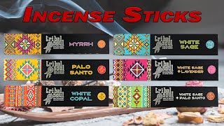 Tribal Soul Incense Sticks Set of 6 Different Scents and Aromas