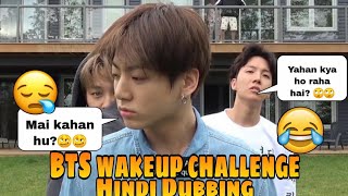 BTS Wakeup Challenge 😪 in Canada // Funny Hindi Dubbing // Run Ep 71