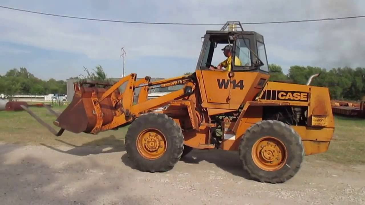 Case W 14 Wheel Loader Youtube
