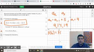 Recursive Formulas in Function Notation (M1MDO10)