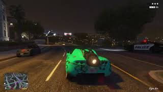 COIL ROCKET VOLTIC POLICE CHASE! Grand theft Auto Online