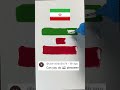 🇮🇷 🇮🇷 iran flag satisfying iran drawing drooing diy pianting satifingart artdrawing