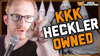KKK heckler gets owned by stand-up comedian - Steve Hofstetter