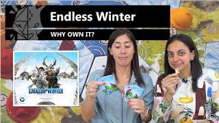 Endless Winter ~ verrrry clever card play \u0026 very OK other stuff | Board Game Review