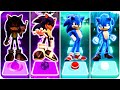 Sonic EXE VS Sonic EXE VS Sonic VS Sonic | DING DONG HIDE AND SEEK | Tiles Hop EDM Rush