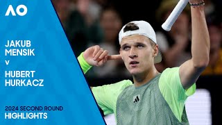 Jakub Mensik v Hubert Hurkacz Highlights | Australian Open 2024 Second Round
