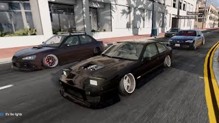 BeamNG Online | Ibishu 200BX (180SX/240SX) Static/Stance Build - Car Meet, Laying Frame, Cruising, +