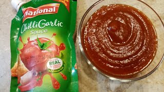 Homemade chilli garlic sauce / bilkul bazar jesa test /authentic recipe