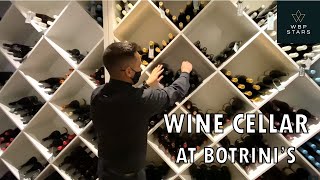 Michelin Star Wine Cellar presentation at Botrini's restaurant in Athens, Greece