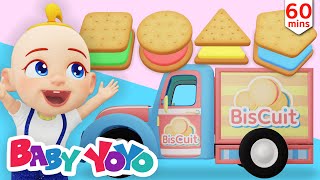 The Colors Song (Color Cookies) + more nursery rhymes & Kids songs - Baby yoyo