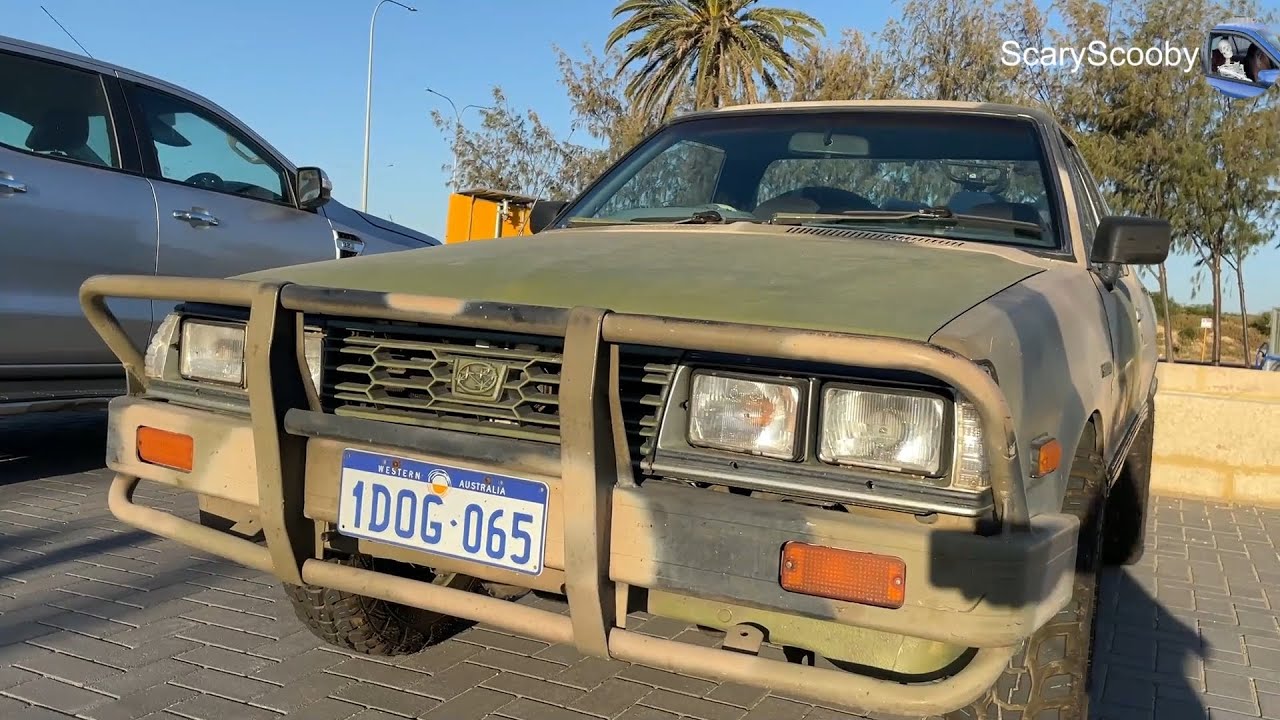 1991 Subaru Brumby Brat - YouTube