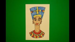 Let's Draw Nefertiti!