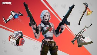 【堡垒之夜|FORTNITE】泰丝皮肤实测！！（可可爱爱没有脑袋）