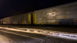 NS 4349 AC44C6M leads NS 18N through Piscataway,NJ