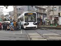 【阪堺電気軌道上町線】ありがとう住吉公園駅　モ701形701号車　天王寺駅前行き　住吉発車