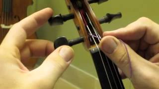 How to Change a Viola/Violin String