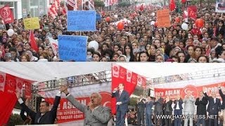 MHP İSKENDERUNDA GÖVDE GÖSTERİSİ YAPTI