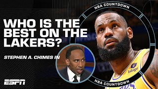 Stephen A.: Anthony Davis isn't the best player on the Lakers, LeBron James is! | NBA Countdown