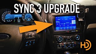 Sync 2 to Sync 3 UPGRADE - 2011-2016 Explorer - Add Android Auto and Apple CarPlay