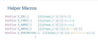 Polymorphism in C