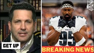 Schefter Breaks Down Eagles’ Blockbuster Trade Package for Myles Garrett | Get Up