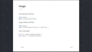 DConf 2013 Day 2 Talk 2: Shared Libraries in D by Martin Nowak