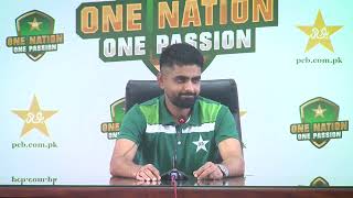 Babar Azam's ICC World Cup 2023 pre-departure press conference #pakistan #india #cricket