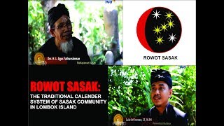 ROWOT SASAK: THE TRADITIONAL CALENDER SYSTEM OF SASAK COMMUNITY IN LOMBOK ISLAND