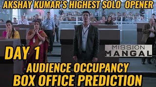 MISSION MANGAL BOX OFFICE COLLECTION | DAY 1 | PREDICTION | AUDIENCE OCCUPANCY | AKSHAY KUMAR