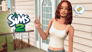 playing the sims 2 for the first time ever! | sims 2 lets play