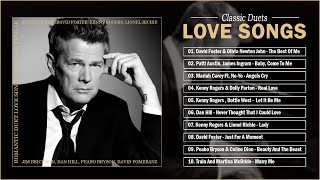 Classic Love Songs 80's 90's || Kenny Rogers, Lionel Richie, Dan Hill || Duet Love Songs Collection