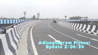 Adisaptagram Flyover Update 2/06/24 | Sahagung Flyover | Hooghly Adisaptagram Railway Bridge ||