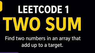 LeetCode Two Sum in Java Explanation 🔥 | Easy HashMap Trick Explained