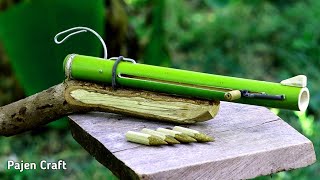 Bamboo Craft - How To Make A Creative Bamboo Slingshot