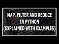 Map, Filter and Reduce in Python |  Advanced Python in Hindi