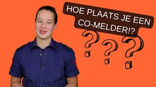 EEN CO-MELDER PLAATSEN... HOE DOE JE DAT!? | Brandweervrouw Pascal laat het zien!