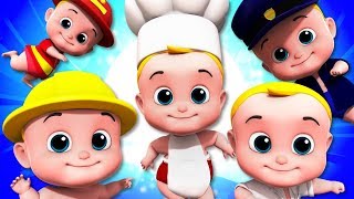 Five Little Babies | Junior Squad | Kindergarten Video | Nursery Rhymes For Children By Kids Tv