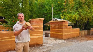 Life in nature is getting easierDO IT TOO! COMPRESSED EARTH HOUSEwith acooking recipe-like narration