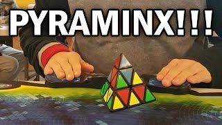 Yesterday I Learned to Solve a Pyraminx